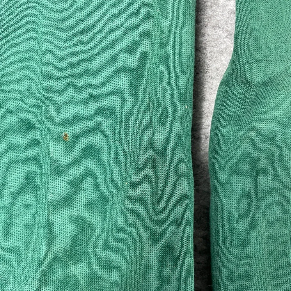 The North Face Hoodie Mens L Green Pullover Half Dome Fleece Sweatshirt